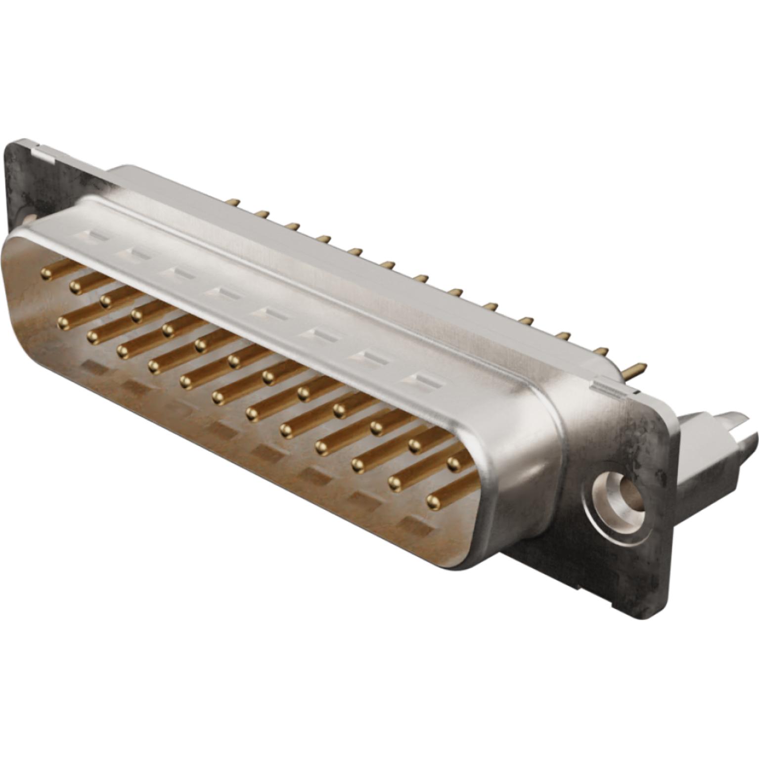 Molex-1731090076 Raccordement D ultra-miniaturisé Conn D-Sub M 25 POS 2.84mm Solder ST Thru-Hole 25 Terminal 1 Port Carton