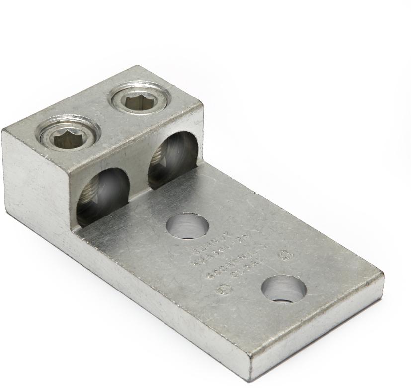 BURNDY-K2A31U2N Terminali connettore Screw Terminal 6AWG Aluminum 114mm Tin