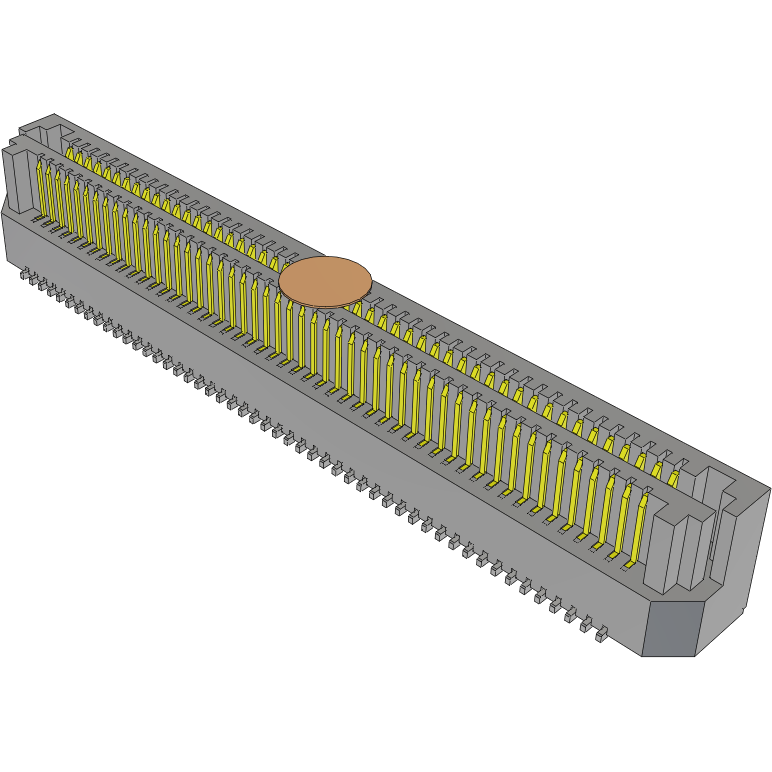 Samtec-LSS-150-03-F-DV-A-K Steckverbinderleisten und Leiterplattenbuchsen Conn Socket and Terminal Strip SKT/HDR 100 POS 0.635mm Solder ST SMD Tray