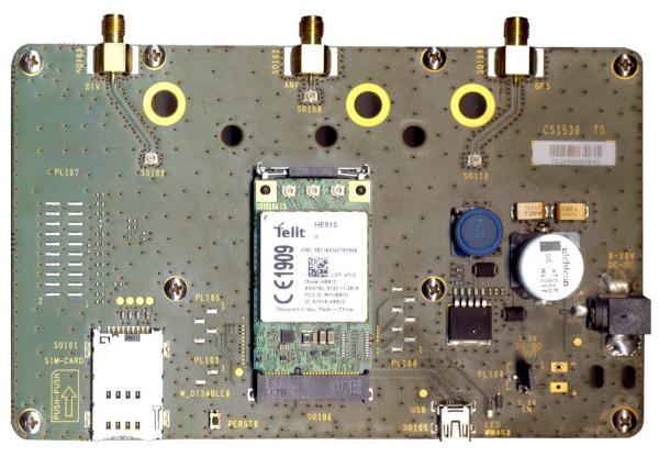 Telit-3990150500 RF/Drahtlos-Entwicklungsplatinen und Kits HE910 Cellular Module Evaluation Kit