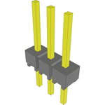 Conn Unshrouded Header HDR 3 POS 2.54mm Solder ST Top Entry Thru-Hole Bulk