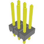 Conn Unshrouded Header HDR 6 POS 2.54mm Solder ST Top Entry Thru-Hole Bulk