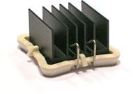 Advanced Thermal Solutions-ATS-53210K-C1-R0 Kühlkörper Heat Sink Passive BGA Straight Clip Aluminum 11.11°C/W Black Anodized