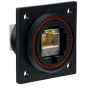 Bulgin Limited-PX0870 Connector Telephone and Telecom Conn RJ-45 F 8 POS ST Panel Mount 8 Terminal 1 Port Cat 5e Bulk