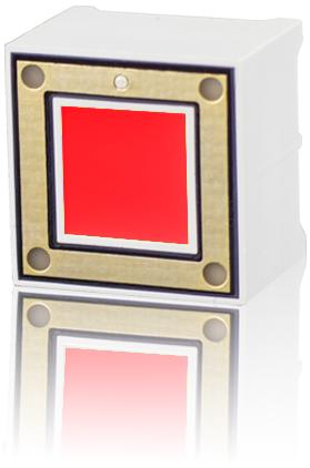 Visual Communications-CTHS15CIC01 Switch Push Button Switch Push Button OFF ON SPST Flush Square Button Thru-Hole PC Pins Tray