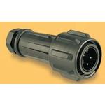 Conn Circular SKT 4 POS Screw ST Cable Mount 4 Terminal 1 Port