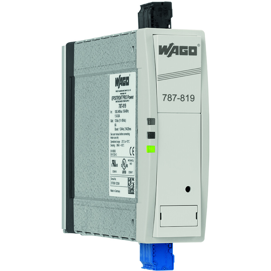 WAGO-787-819 AC-DC-Spannungsversorgung AC/DC Power Supply Single-OUT 12V 6A Box