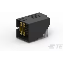 TE Connectivity-2204446-3 Piastre connettori e prese PCB Conn Wire to Board HDR 2Power/15Signal POS 5mm/4mm Press Fit RA Side Entry Thru-Hole Tray