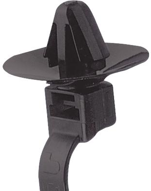 Panduit-PLUP40S-D30 Attache-câble Cable Ties, Push Mount Heat Stabilized Nylon 6/6 Black 40mm 222N Bulk