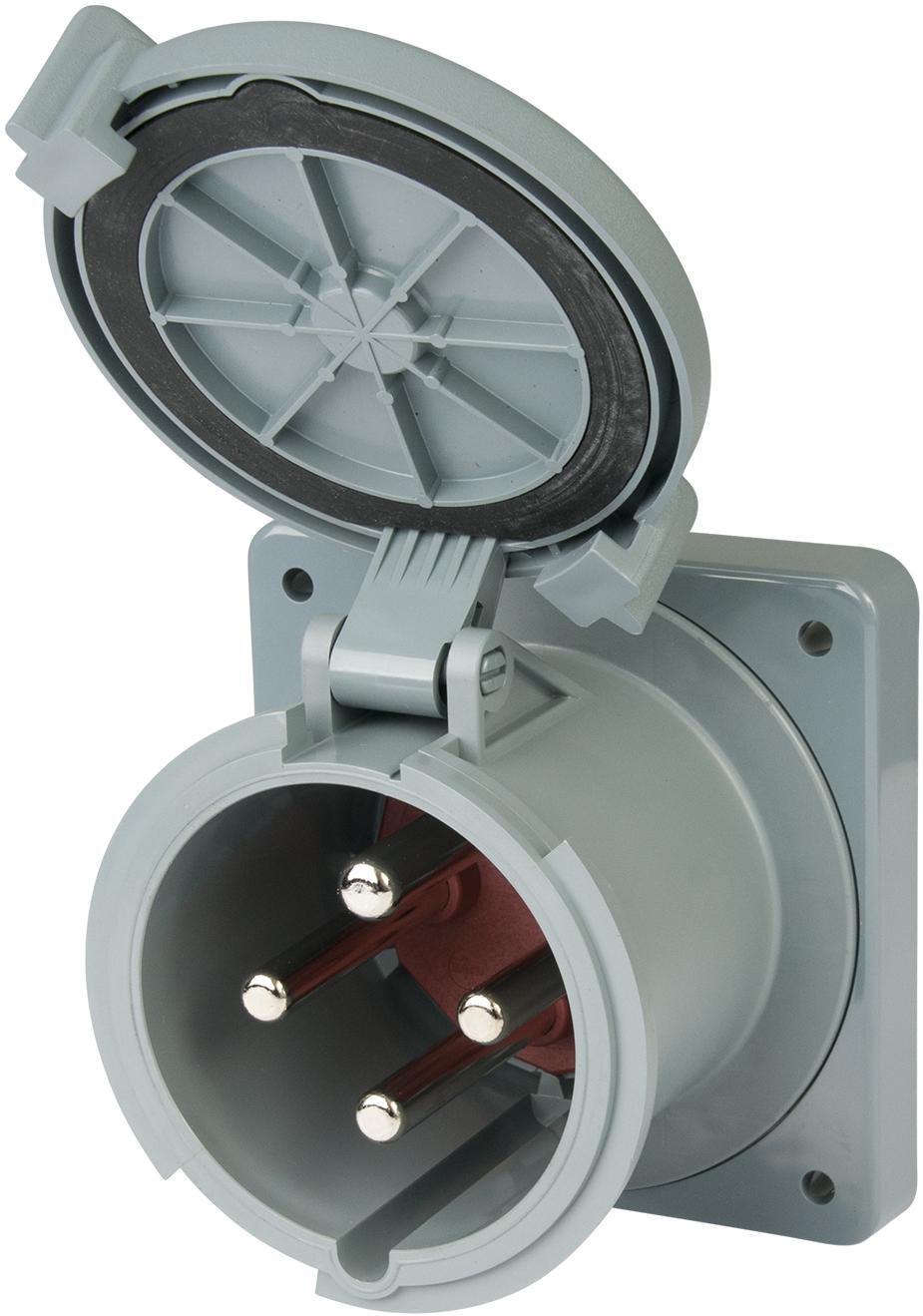 Marinco-M4100B12R Connector Power 100A 125/250V INLET MFG-#ME4100B12RM