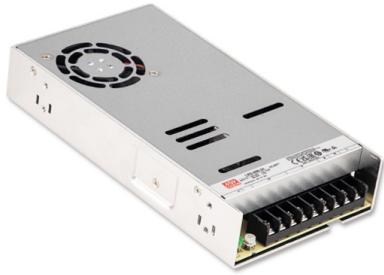 Mean Well Enterprises-LRS-600-24 Alimentation électrique CA en CC AC/DC Power Supply Single-OUT 24V 25A 600W 9-Pin Carton