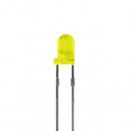 Everlight Electronics-EALP03RDAYA5 LED LED Uni-Color Yellow 591nm 2-Pin T-1 T/R