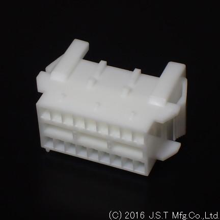 JST Manufacturing-XMR-18V Gaine de câblage de raccordement discret Conn Housing RCP 18 POS 2.5mm Crimp ST Cable Mount Bag