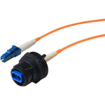 Bulgin Components PLC-PXF4053BAA Assemblaggio cavi in fibra ottica Cable Assembly Buffer Cable 1m LC to LC 1 to 1 POS F-M