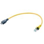 Cable Assembly Round Copper Cable 1.91m 26AWG IX Industrial Type A to RJ-45 8 to 8 POS M-M IDT-IDT