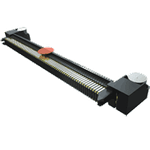 Conn Micro High Speed Terminal Strip HDR 60 POS 0.8mm Solder RA Side Entry SMD T/R