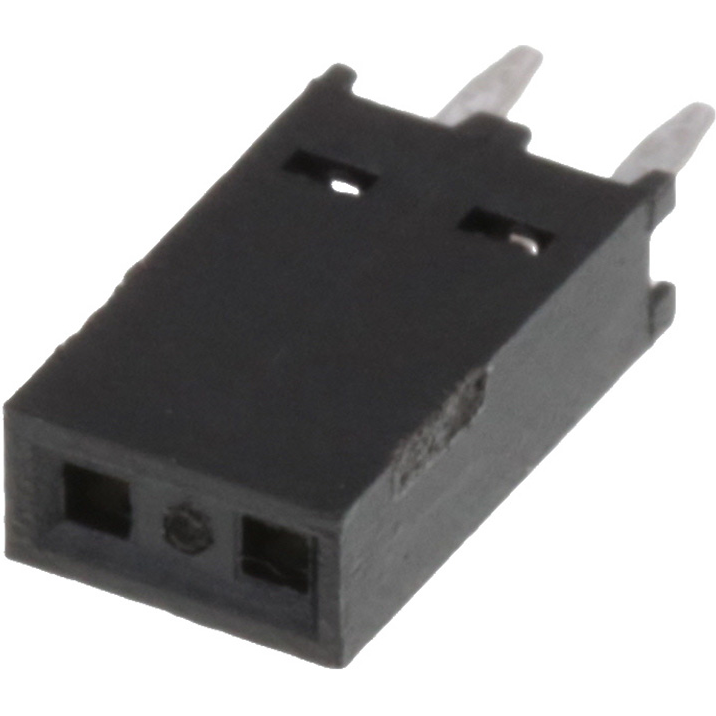 Molex-0901471102 Connector Headers and PCB Receptacles Conn Socket Strip SKT 2 POS 2.54mm Solder ST Top Entry Thru-Hole C-Grid Tube