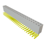 Conn Socket Strip SKT 50 POS 2.54mm Solder RA Side Entry Thru-Hole Layer