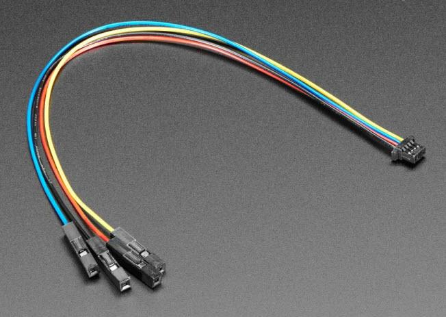 Adafruit Industries-4397 Andere Kabelbaugruppen SH 4 Pin Cable With Premium Female Sockets, 150mm Long