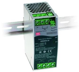 Mean Well Enterprises-DRDN40-12 DC/DC-Wandler und Spannungsreglermodul Module DC-DC 12VIN 1-OUT 40A 4-Pin