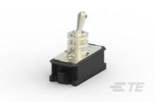 TE Connectivity-2-1520237-4 Switch Toggle Switch Toggle DPST Bat Lever Screw 8A 250VAC 250VDC 372.85VA Panel Mount with Threads