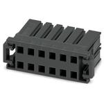 Conn Housing F 12 POS 5.08mm Crimp ST Cable Mount Black Cardboard