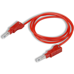 Cal Test Electronics-CT2147-50-2 Prüf- und Messzubehör Lead, 4mm StkRShth P-P - PVC 0.75, 50cm, Red