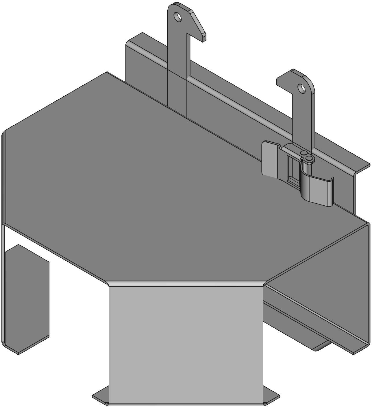 Hammond Manufacturing-1485CTN Verdrahtungskanäle Wireway Solid Wall Square Screw Steel Gray