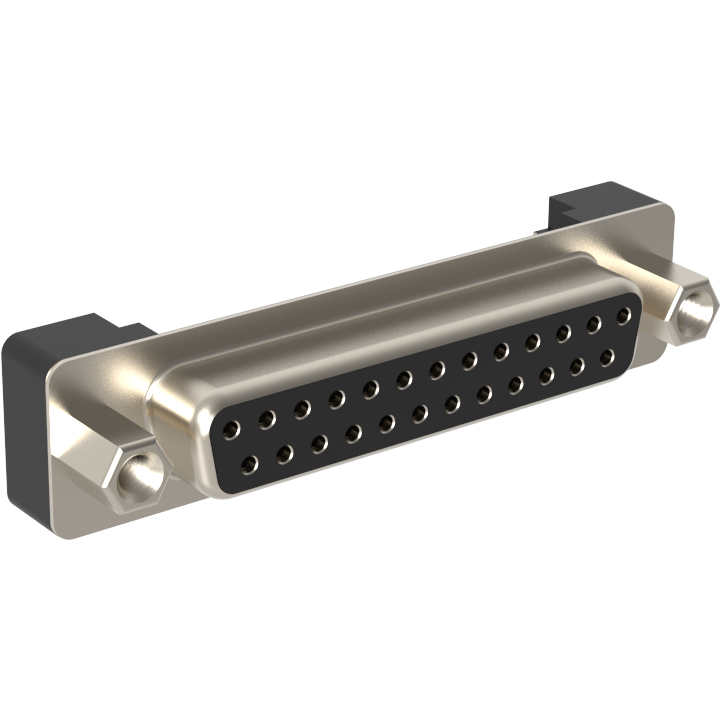 Amphenol Communications Solutions-L17HTNBHSOL2RM84C D-超小型连接器 Conn D-Sub SKT 25 POS 1.38mm Solder ST Thru-Hole 25 Terminal 1 Port Tray