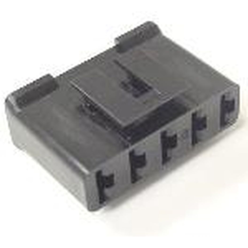 Delphi-10717590 分立接线罩连接器 Conn Housing F 5 POS Crimp ST Cable Mount Black