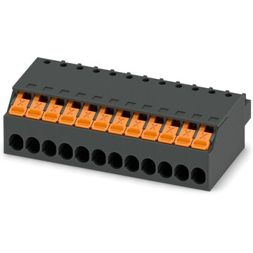 PHOENIX CONTACT-1464116 Bloques terminales del conector PCB Connector, Nominal Cross Section 1.5 mm2 , Color Black, Nominal Current 8 A