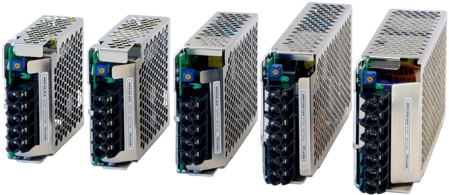 TDK-Lambda Americas-HWS150A-24/ADIN Alimentation électrique CA en CC AC/DC Power Supply Single-OUT 24V 6.5A 150W