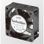 DC Fan Axial Ball Bearing 24V 20.4V to 27.6V 23.6CFM 41dB 60 X 60 X 25mm Sensor