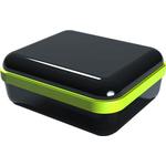 Serpac Electronic Enclosures-CX26ABKANG null Black Polycarbonate Waterproof Pocket Enclosure with Neon Green Seal