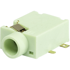 Same Sky (formerly CUI Devices)-SJ1-3515-SMT-TR-GR Connettore audio e video Conn 3.5MM Audio Jack RCP 3 POS Solder RA SMD 5 Terminal 1 Port T/R