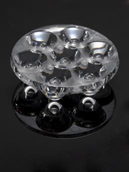 LEDIL OY-C13483_ANNA-40-7-S Optische Linsen Round Optical Lens Clear PMMA Pin Box