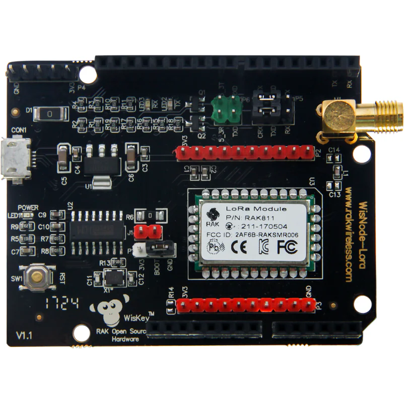Pi Supply-PIS-1033 RF/Drahtlos-Entwicklungsplatinen und Kits RAK811 LoRa/LoRaWan Development Board