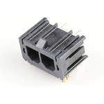 Conn Wire to Board HDR 2Power POS 7.49mm Solder RA Side Entry Thru-Hole Super Sabre Tray