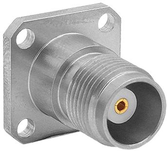 Bulgin Components PLC-RFTNCAA4JFHF RF-Steckverbinder TNCA Series Socket 4 Hole Flange