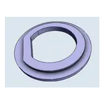 HUBER+SUHNER-77_Z-0-0-12/---_ -H Steckverbinderzubehör Connector Accessories Straight Polycarbonate