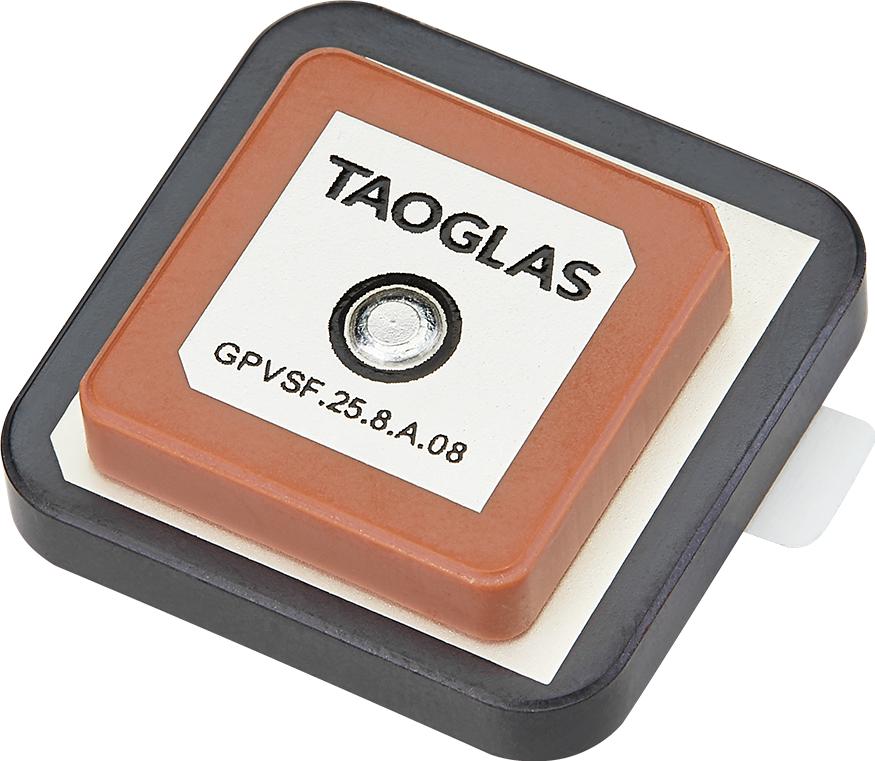 taoglas-GPVSF.25.8.A.08 Antenne Antenna Patch -3.03dBi Gain Automotive 2-Pin Tray
