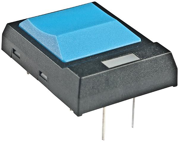 NKK Switches-JF15RP3HE Tastschalter Switch Tactile OFF (ON) SPST Square Button PC Pins 0.05A 24VDC 500000Cycles 2N Thru-Hole