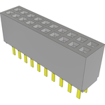 Conn Socket Strip SKT 20 POS 1.27mm Solder ST Top Entry Thru-Hole Tube