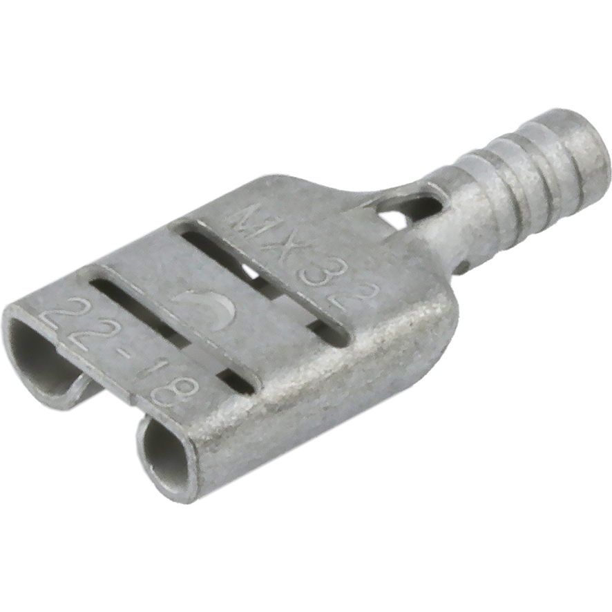 Molex-190160009 Steckverbinderanschlüsse Quick Disconnect Terminal 18-22AWG Brass F 16.76mm Electro Tin Krimptite™ Bag