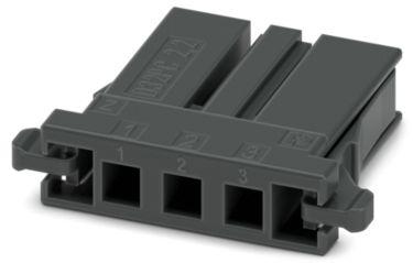 PHOENIX CONTACT-1378299 Einzeladersteckverbinder, Gehäuse Conn Housing RCP 3 POS 5.08mm Crimp ST Cable Mount Black Cardboard
