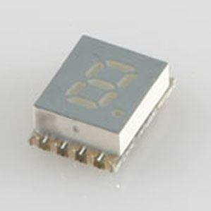 Lumex-LDS-SMA3004RI-SITR 分段式 LED 显示器 0.30 SMT 7 SEGMENT DISPLAY, COMMON ANODE, 636nm INGqN RED LEDS, GRAY FACE WITH WHITE SEGMENTS.