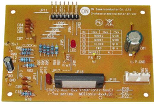 onsemi-STK672-442BNGEVB Energiemanagement, Entwicklungsplatinen und -kits STK672-442BN-E Motion Motor Control Evaluation Board