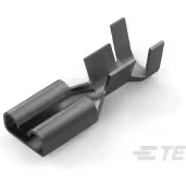 TE Connectivity-5-160491-2 Raccordement de terminaux Quick Disconnect Terminal 14-18AWG Brass F 16mm Tin Carton/Loose