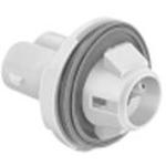 Conn Housing RCP 2 POS Crimp ST Cable Mount Light Gray