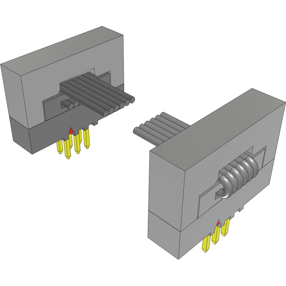Samtec-FFMD-03-D-12.00-01-S-SR Flachband Kabelbaugruppen Flat IDC Wire Cables, IDC Connector